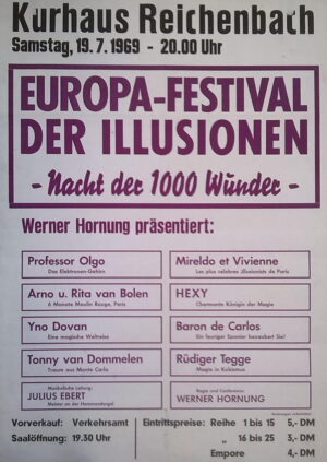 Europa-Festival der Illusionen