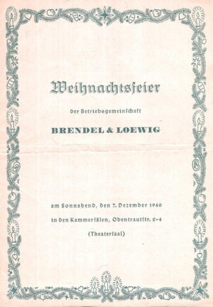 Weihnachtsfeier