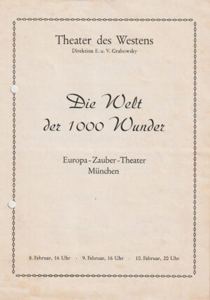 Die Welt der 1000 Wunder
