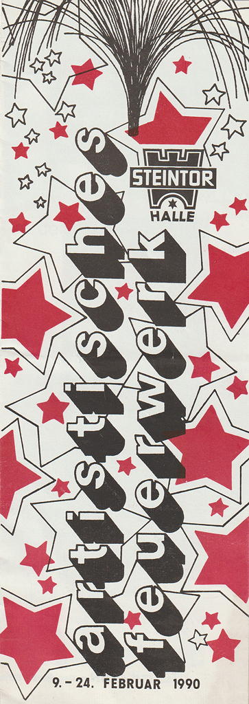 Artistisches Feuerwerk