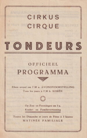 Cirkus Circus Tondeurs