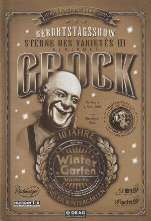 Geburtstagsshow Sterne des Varietés III gewidmet Grock