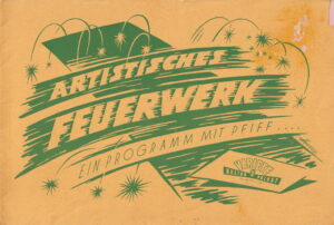 Artistisches Feuerwerk