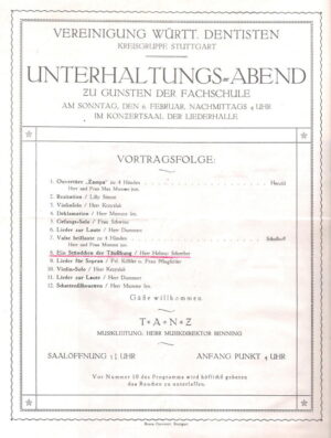 Unterhaltungs-Abend