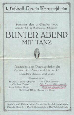 Bunter Abend mit Tanz