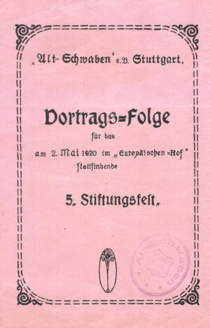 Vortrags-Folge