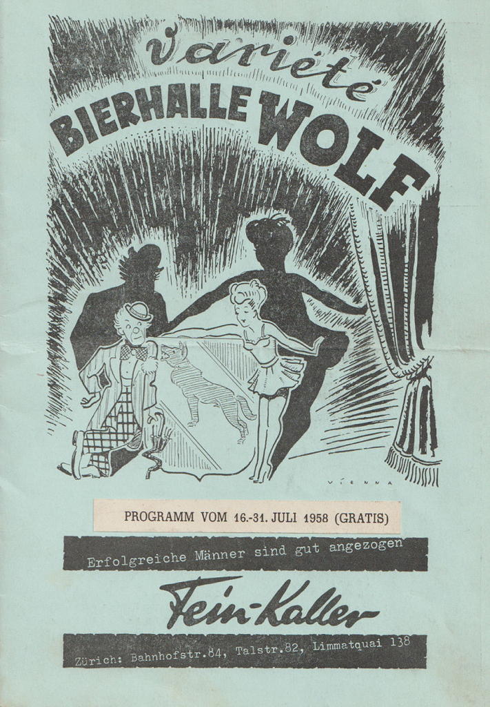 Varieté Bierhalle Wolf